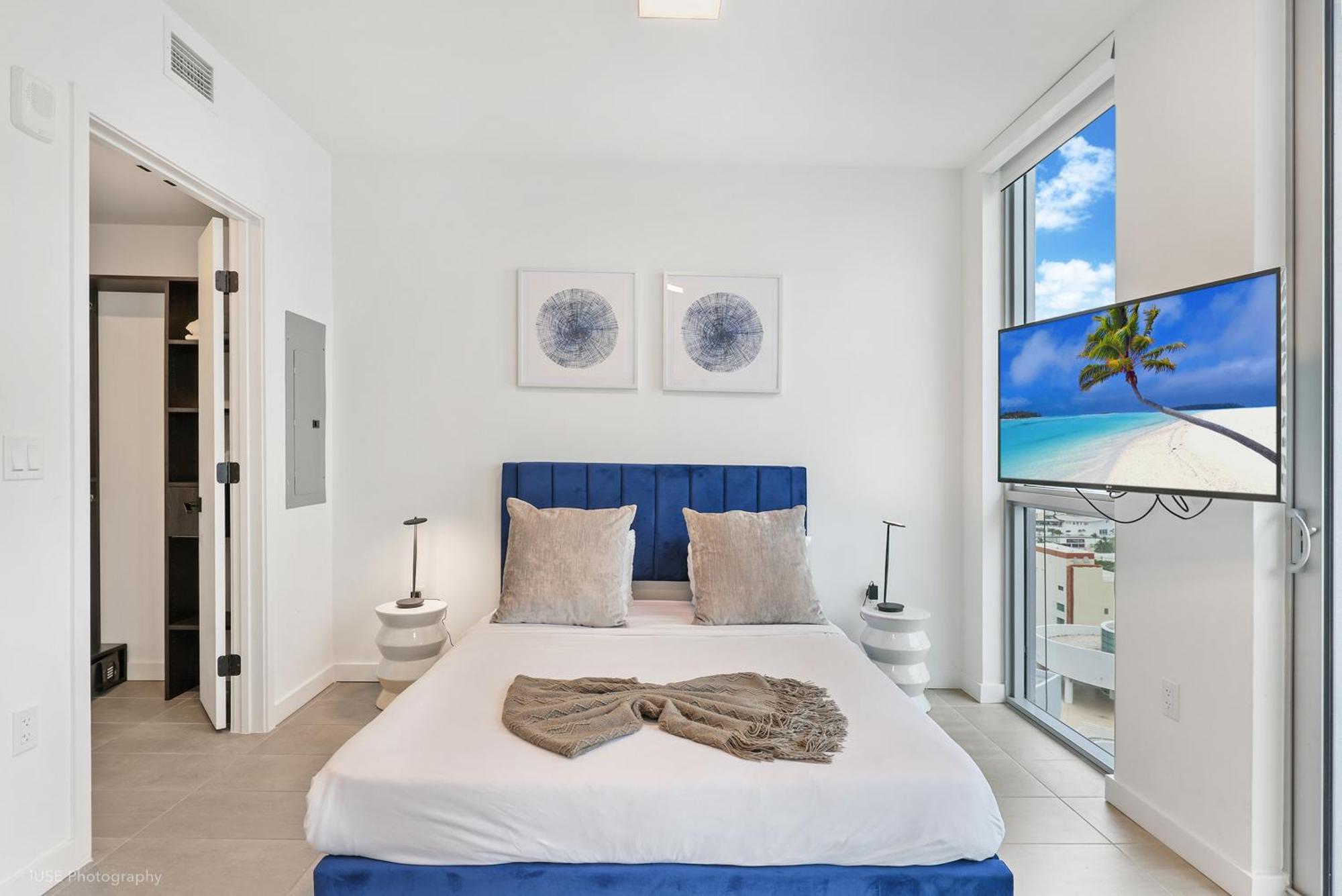 Modern Luxe Studio In Downtown Miami With Rooftop Pool And Gym Apartamento Miami